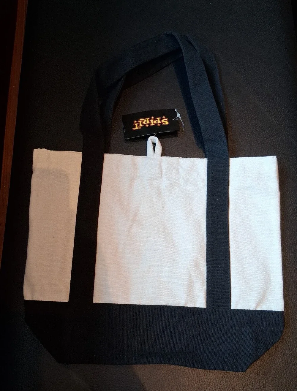Spirit canvas tote